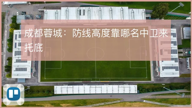 成都蓉城:防线高度靠哪名中卫来托底